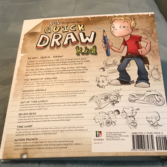 501 Things for the Quick Draw Kids Book - Picture 2 of 8